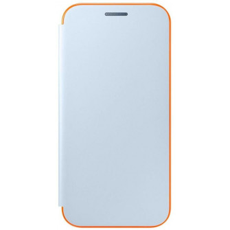 Husa pentru GSM SAMSUNG EF-FA520, Neon Flip Cover, Blue